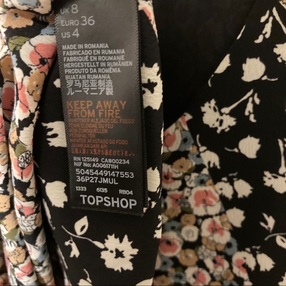 ASOS floral romper US 4 - Picture 4 of 7